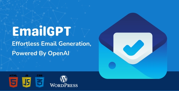 EmailGPT Wordpress Template | Powered By OpenAI